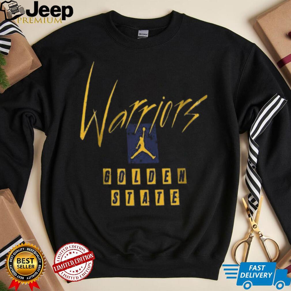 Nike Youth 2023 24 City Edition Golden State Warriors Courtside Max90 T shirt