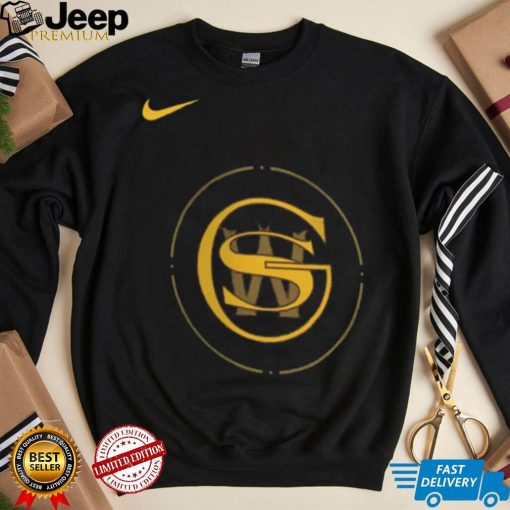 Nike Youth 2023 24 City Edition Golden State Warriors Essential Logo T Shirt