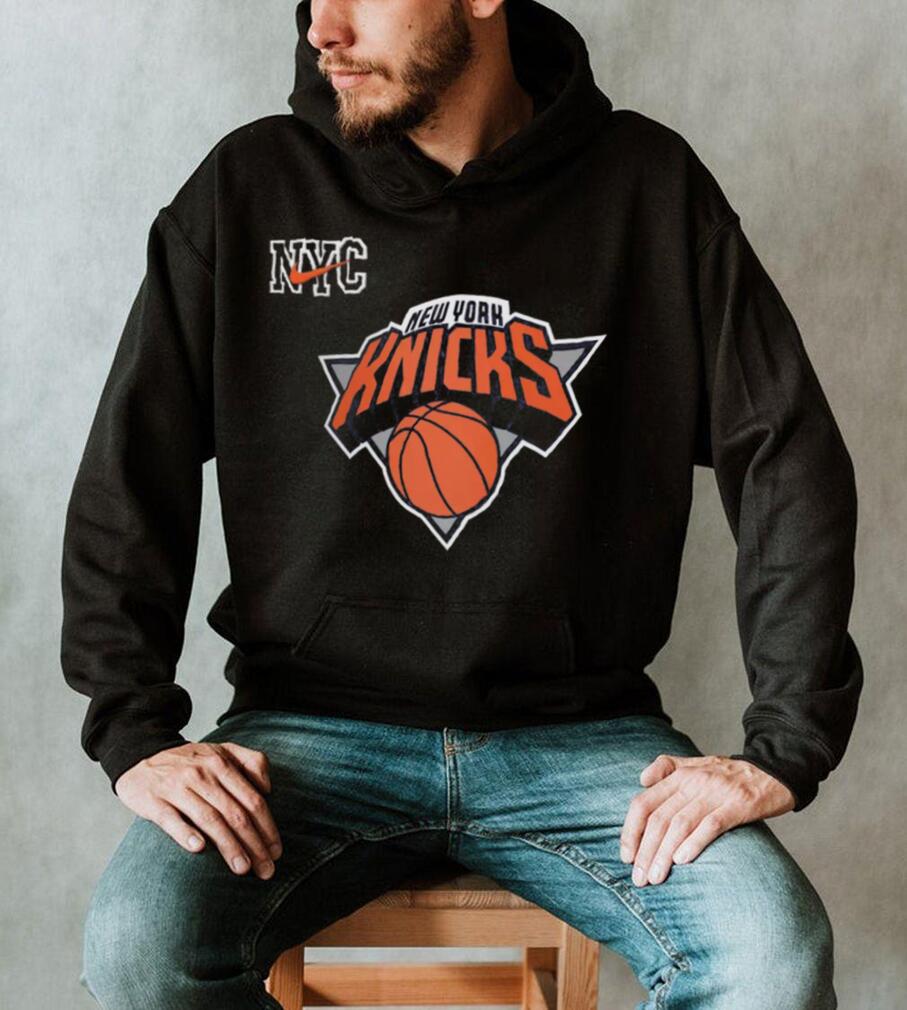 New york knicks nike courtside sales hoodie