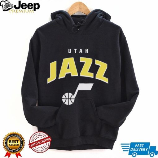 Nike Youth Utah Jazz Stadium Pullover Black Shirt