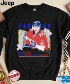 Niko Mikkola number 77 Florida Panthers ice hockey player pose paper gift shirt