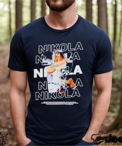 Nikola Jokic Denver Nuggets Broken Mirror Shirt