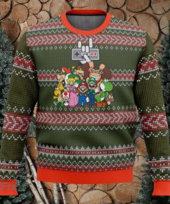 Nintendo 3D Ugly Christmas Sweater Christmas Holiday Gift