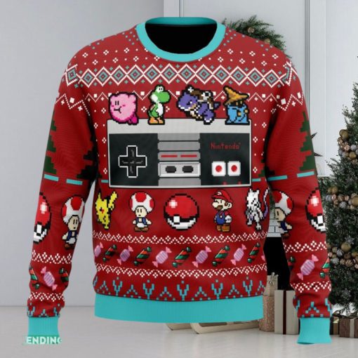 Nintendo Controller Ugly Christmas Sweater Funny Gift Ideas Christmas