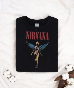 Nirvana Uterus Angelic Band Logo Shirt