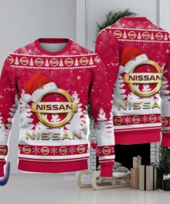 Nissan Santa Hat Pattern Ugly Christmas Sweater For Men And Women