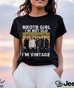 Nkotb Vintage Girl Shirt New Kids On The Block Sweatshirt Concert T Shirt