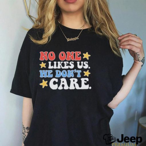 No One Likes Us USA Stars Vintage Shirt