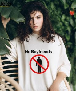 No boyfriends shirt