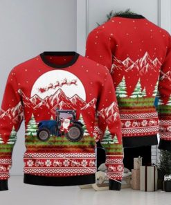 Noel Tractor Ugly Christmas Sweater