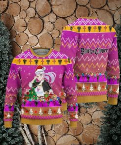 Noelle Silva Anime Ugly Christmas Sweater Black Clover Xmas Gift