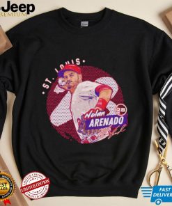 Nolan Arenado St. Louis Dots Baseball Shirt