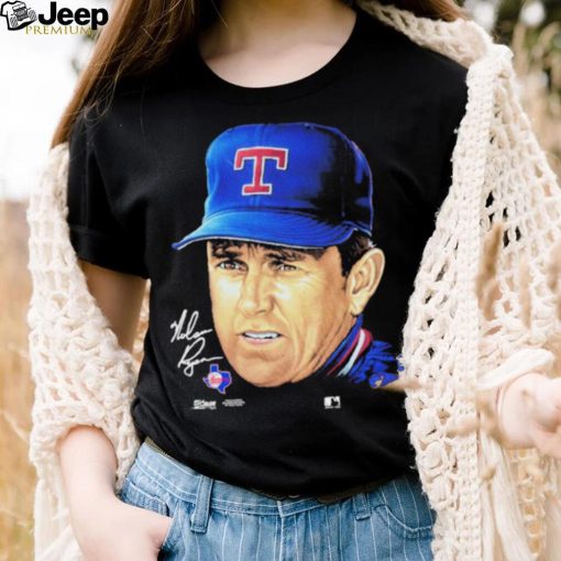 Nolan Ryan Big Face And Spell out Shirt