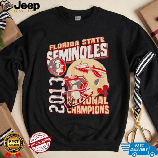 Noles Seminole 2013 National Champions logo shirt