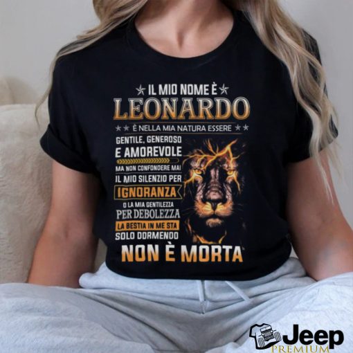 Non È Leonardo shirt