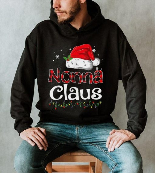 Nonna Claus Santa Funny Christmas Pajama Matching Family Shirt