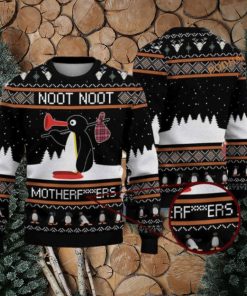 Noot Motherfuers Mens Colorful 3D Ugly Holiday Sweater