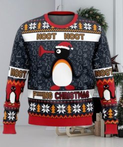 Noot Noot Christmas Pingu Fucking Ugly Christmas Sweater