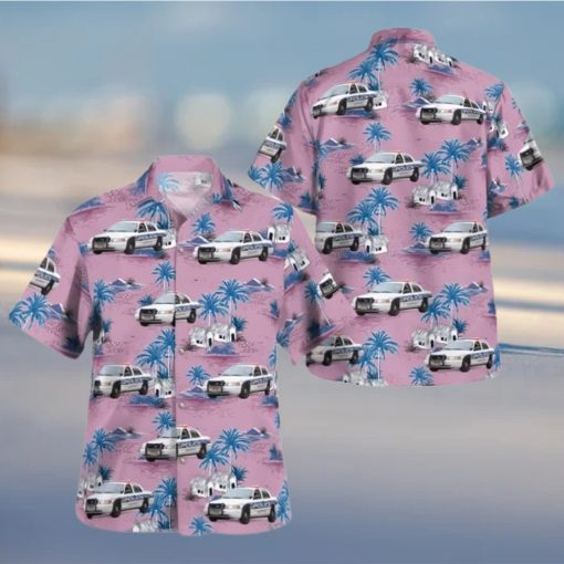 Norfolk Police Department Ford Crown Victoria City Of Norfolk Virginia Hawaiian Shirt