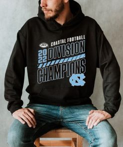 North Carolina Tar Heels 2022 ACC Coastal Division Football Champions Slanted Knockout T Shirt