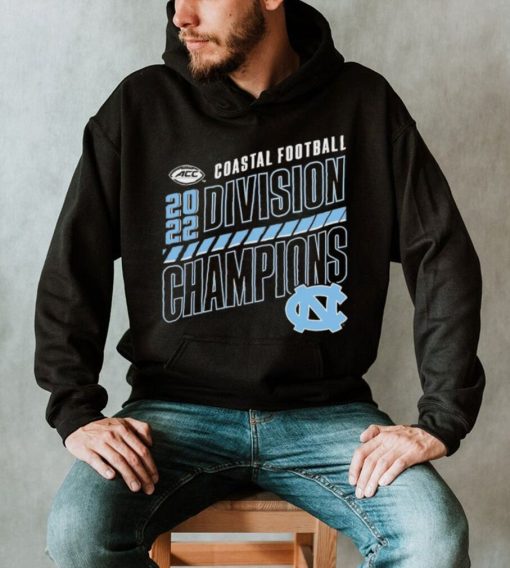 North Carolina Tar Heels 2022 ACC Coastal Division Football Champions Slanted Knockout T Shirt