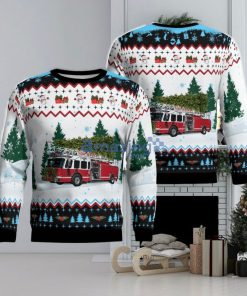 North Penn Volunteer Fire Company Christmas AOP Ugly Sweater For Men Women