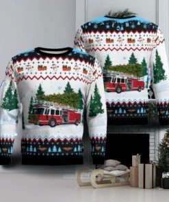 North Penn Volunteer Fire Company Christmas Aop Christmas Ugly Sweater 3D