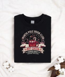 North Pole Book Club Hot Cocoa shirt
