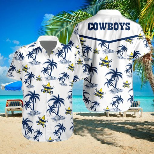 North Queensland Cowboys NRL Hawaiian Shirt Best Gift For Men And Women Fans hawaiian shirt