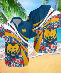 Northern Colorado Bears 3D Hawaiian Shirt Hibiscus Sport Style NCAA Summer Beach For Fans Gift