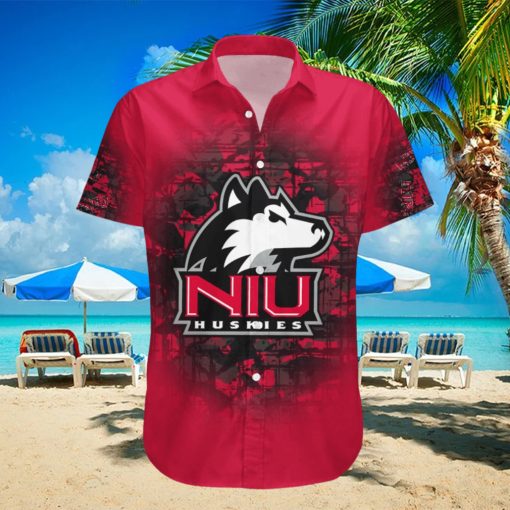 Northern Illinois Huskies Hawaii Shirt Camouflage Vintage – NCAA