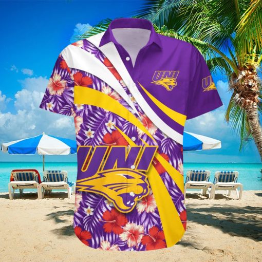 Northern Iowa Panthers Hawaii Shirt Hibiscus Sport Style – NCAA