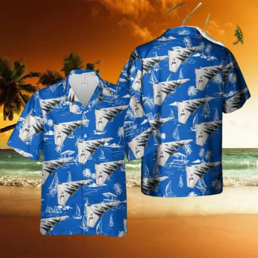 Northrop XB 35 Flying Wing Hawaiian Shirt