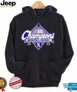 Northwestern Wildcats 2023 Big Ten Northwestern Softball Regular Season Champions logo shirt