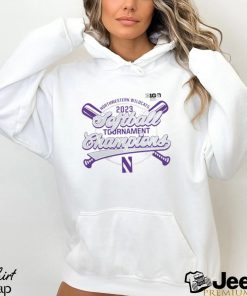 Northwestern Wildcats Fanatics Branded 2023 NCAA Big Ten Softball Conference Tournament Champions T Shirt