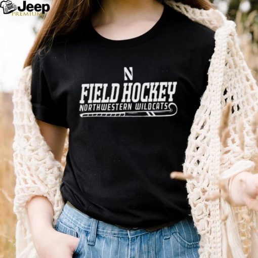 Northwestern Wildcats Field Hockey White Logo Shirt