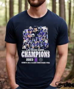 Northwestern Wildcats Team 2023 Las Vegas Bowl Champions Shirt