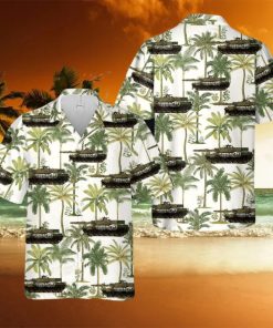 Norwegian Army Leopard 2A4NO Tank Hawaiian Shirt