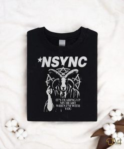 Nosleepideas Nsync It's Tearing Up My Heart When I'm With You Shirt