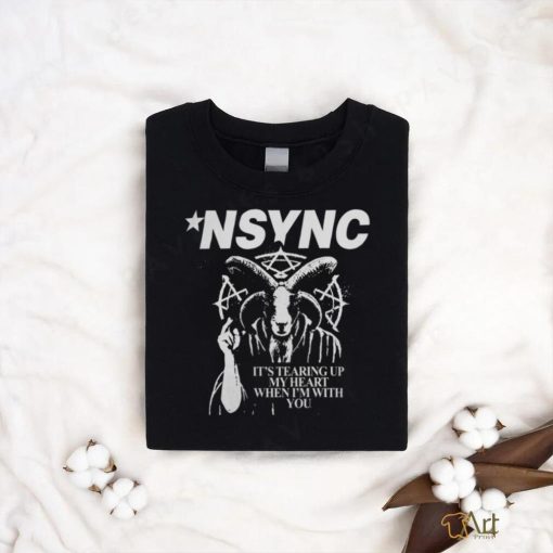 Nosleepideas Nsync It’s Tearing Up My Heart When I’m With You Shirt