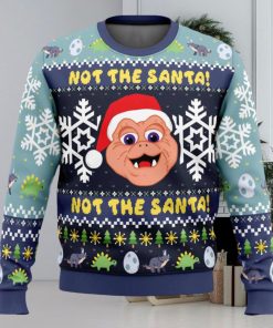 Not the Santa Dinosaurs Ugly Christmas Sweater