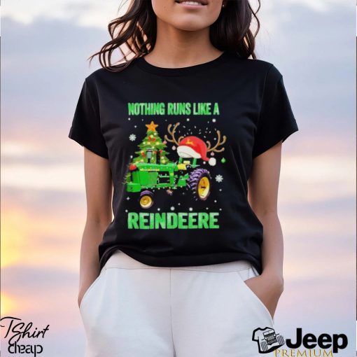 Nothing Runs Like A Reindeere Christmas T Shirt