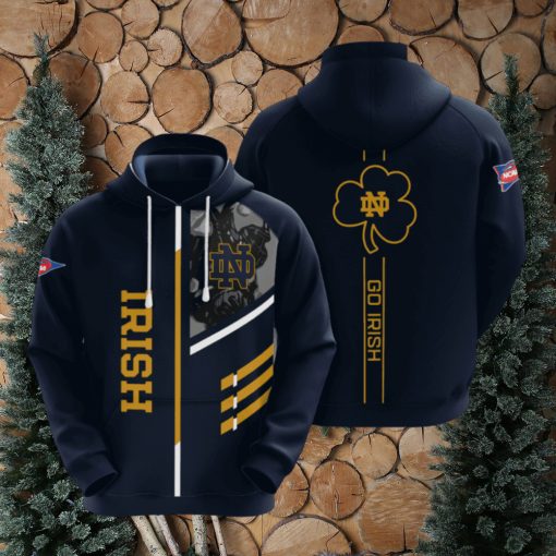 Notre Dame Fighting Irish American Football 3D Printed Hoodie