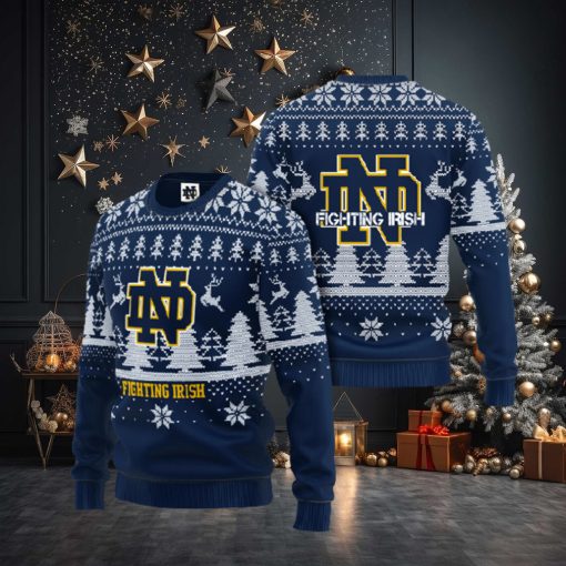 Notre Dame Fighting Irish Football Christmas For Fans Ugly Christmas Sweater, Sweatshirt, Ugly Sweater, Christmas Sweaters, Hoodie, Sweater