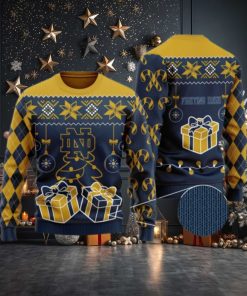 Notre Dame Fighting Irish Funny Ugly Christmas Sweater, Ugly Sweater, Christmas Sweaters, Hoodie, Sweatshirt, Sweater