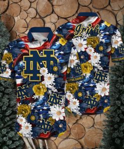 Notre Dame Fighting Irish NCAA1 Hawaii Shirt Independence Day