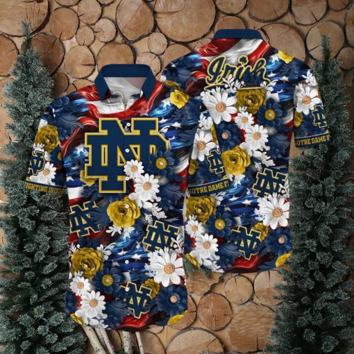 Notre Dame Fighting Irish NCAA1 Hawaii Shirt Independence Day