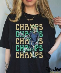 Notre Dame Fighting Irish Skeleton Lacrosse Champions Shirt