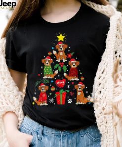 Nova Scotia Duck Tolling Retriever Christmas Toller Dog Shirt