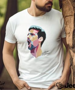 Novak Djokovic Art Portrait Classic T Shirt